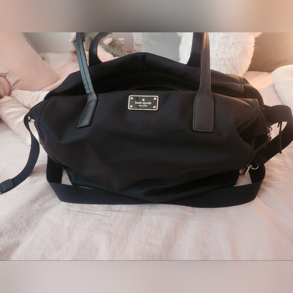 Kate Spade Black Nylon Bag